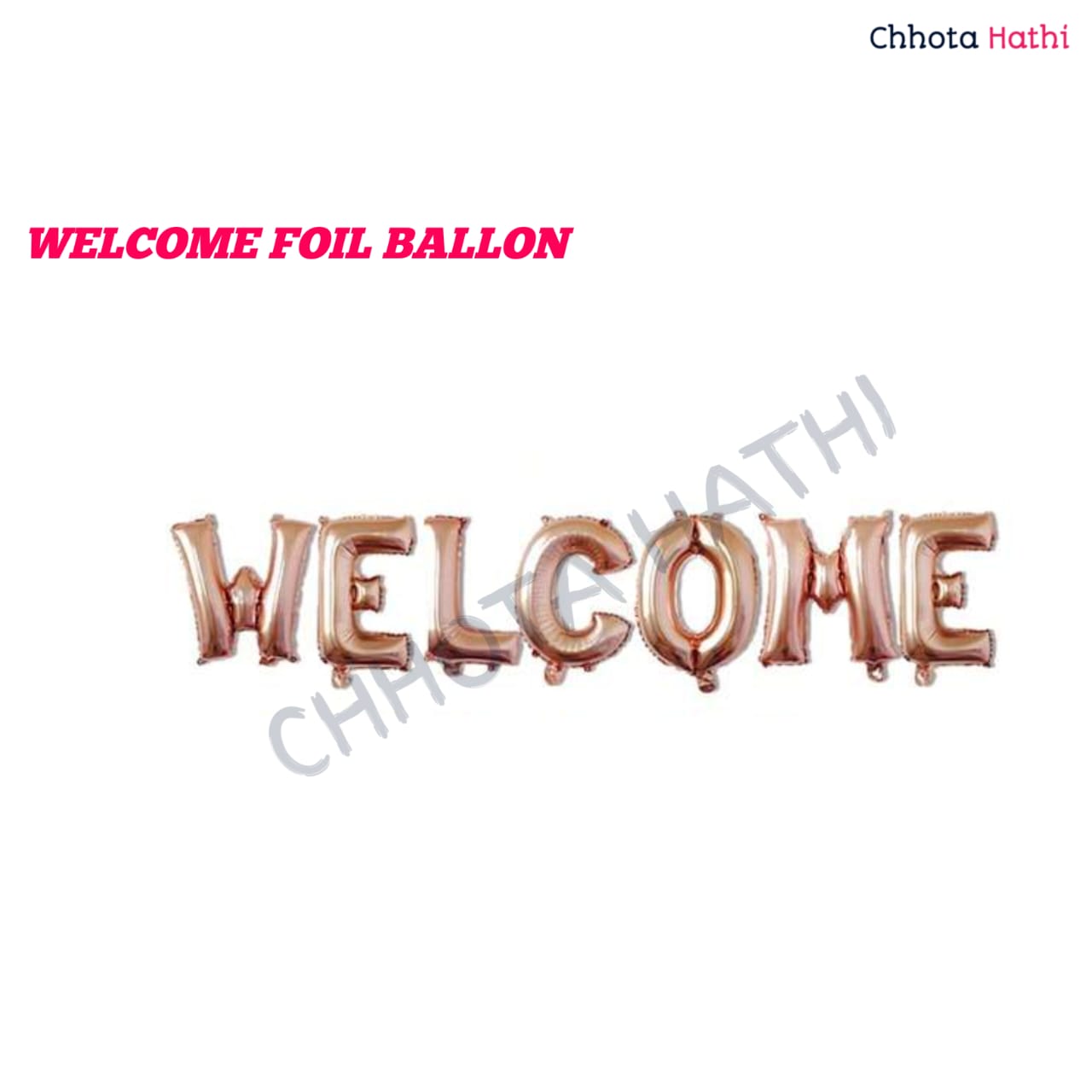 Welcome Foil Balloon